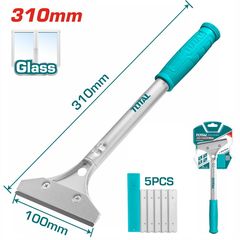 Μεταλλική Ξύστρα TOTAL 310mm ( THT183201 )