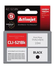 Activejet ACC-521BN ink for Canon printer; Canon CLI-521Bk replacement; Supreme; 10 ml; black