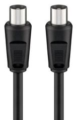 GOOBAY καλώδιο κεραίας αρσενικό 68150, <70dB, CCS, 5m, μαύρο
