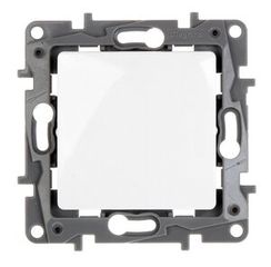 LEGRAND διακόπτης 764500, μονός, λευκός