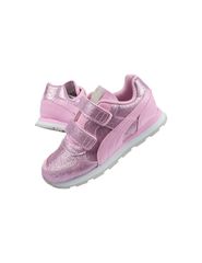 Puma Παιδικά Sneakers Vista Glitz με Σκρατς για Κορίτσι Ροζ 369720-11