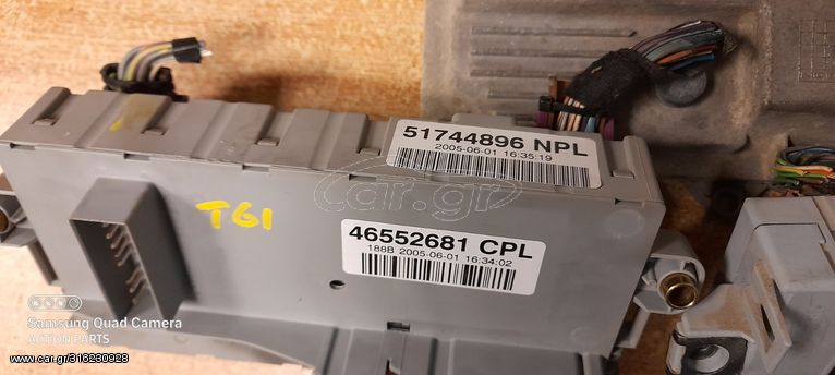 FIAT PUNTO 03-06 ΑΣΦΑΛΕΙΟΘΗΚΗ DELPHI 51744896 NPL - 46552681 CPL 