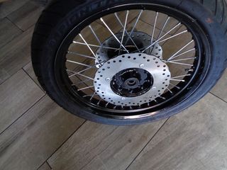 ΤΡΟΧΟΣ ΕΜΠΡΟΣ ΜΕΤΑΤΡΟΠΗ ΑΠΟ 21 ΣΕ 19 ΓΙΑ XL 650 V TRASALP ## ΜΟΤΟ ΚΟΡΔΑΛΗΣ## 