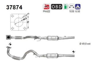 ΚΑΤΑΛΥΤΗΣ SEAT LEON/TOLEDO 1.6cc 2000-2006 KARALOIZOS exhaust