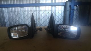 Καθρεφτες μηχανικοι αριστερος / δεξιος Ford Escort 1995-1998 SUPER PARTS