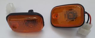 Ζευγάρι φανάρι φλας φτερού για Nissan D21, D23
