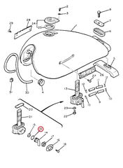 RD-350 YPVS(31K),RD-350(29L),XS-400,XS-1100,XJ-550/650/750/1100,SR-250,SRX-400/600,FZR-750/1000,FZ-600,TDR-250,TDR-240,XV-500/920,XZ-550,SR-250,SRV-250 YAMAHA Ο-RING ΣΤΟ ΡΟΥΜΠΙΝΕΤΟ (ΔΙΑΚΟΠΤΗ ΒΕΝΖΙΝΗΣ)-thumb-2