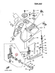 RD-350 YPVS(31K),RD-350(29L),XS-400,XS-1100,XJ-550/650/750/1100,SR-250,SRX-400/600,FZR-750/1000,FZ-600,TDR-250,TDR-240,XV-500/920,XZ-550,SR-250,SRV-250 YAMAHA Ο-RING ΣΤΟ ΡΟΥΜΠΙΝΕΤΟ (ΔΙΑΚΟΠΤΗ ΒΕΝΖΙΝΗΣ)-thumb-1