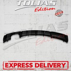 BMW SERIES 3 F30/31 REAR DIFFUSER Type M PERFOMANCE BLACK MAT / ΟΠΙΣΘΙΟΣ ΔΙΑΧΥΤΗΣ ΜΑΥΡΟΣ ΜΑΤ 