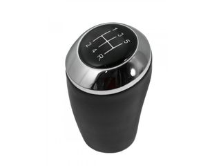 ΠΟΜΟΛΟ ΛΕΒΙΕ ΤΑΧΥΤΗΤΩΝ MAZDA 2/3/5/6 ΔΕΡΜΑ - ΧΡΩΜΙΟ ΔΑΧΤΥΛΙΔΙ - 5 ΤΑΧΥΤΗΤΕΣ-thumb-1