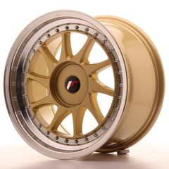 Japan Racing Wheels JR26 Blank Gold 17*9