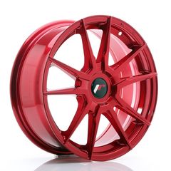 Japan Racing Wheels JR21 Platinum Red 17*7