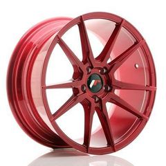 Japan Racing Wheels JR21 Platinum Red 18*8.5