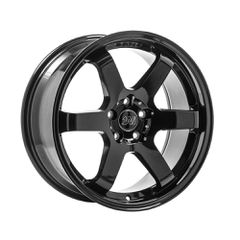 1AV WHEELS ZX6 GLOSS BLACK 18*8,5