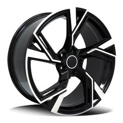 Replica for AUDI 5667 Black Polish 18*8