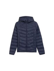 4F Κοντό Γυναικείο Puffer Μπουφάν Navy Μπλε H4Z21-KUDP003-30S