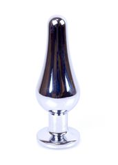 Plug-Jewellery Silver BUTT PLUG- Dark Blue 9,5 εκ-thumb-9