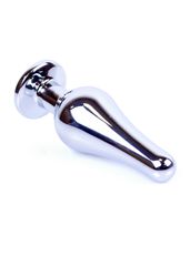 Plug-Jewellery Silver BUTT PLUG- Dark Blue 9,5 εκ-thumb-6