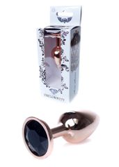 Plug-Jewellery Red Gold PLUG- Black 7 εκ