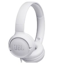 JBL TUNE 500 Ενσύρματα Ακουστικά On-Ear Αναδιπλούμενα Με Μικρόφωνο Σε Λευκό Χρώμα