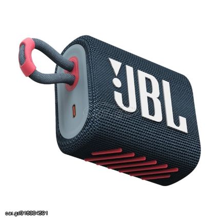 JBL GO3 Φορητό Ηχείο Bluetooth Mini Σε Μπλε/Ροζ Χρώμα