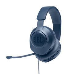 JBL QUANTUM 100 Ενσύρματα On Ear Ακουστικά Gaming Σε Μπλέ Χρώμα