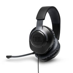 JBL QUANTUM 100 Ενσύρματα On Ear Ακουστικά Gaming Σε Μαύρο Χρώμα