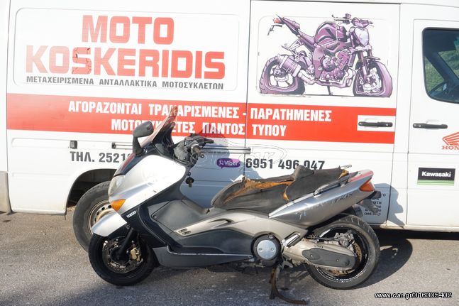 ΑΝΤΑΛΛΑΚΤΙΚΑ -> YAMAHA XP 500 TMAX .(J403E). '04-07' / ΜΟΤΟ ΚΟΣΚΕΡΙΔΗΣ 