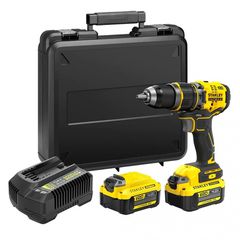 SFMCD721M2K-QW FATMAX® V20 BRUSHLESS 18V Κρουστικό Δραν/δο (2x4.0Ah) - ΜΕ ΜΠΑΤΑΡΙΑ & ΦΟΡΤΙΣΤΗ - STANLEY (#SFMCD721M2K-QW)