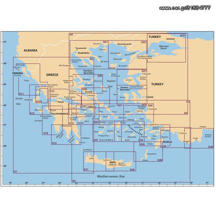 Πλοηγικός Χάρτης Ελλάδος G141, ``Σαρωνικός Κόλπος``, Imray