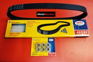 Ιμάντας κίνησης N-MAX-125/155 BANDO με μπίλιες σετ (887-25.3-30)