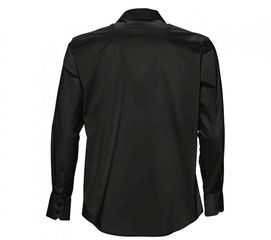 SOLʼS BRIGHTON 17000 ΑΝΔΡΙΚΌ ΠΟΥΚΆΜΙΣΟ STRETCH ΜΕ ΜΑΚΡΙΆ ΜΑΝΊΚΙΑ BLACK-312