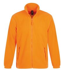 SOLʼS NORTH 55000 ΑΝΔΡΙΚΗ ΖΑΚΕΤΑ ΦΛΙΣ ΜΕ ΦΕΡΜΟΥΑΡ fleece NEON ORANGE – 404