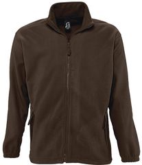 SOLʼS NORTH 55000 ΑΝΔΡΙΚΗ ΖΑΚΕΤΑ ΦΛΙΣ ΜΕ ΦΕΡΜΟΥΑΡ fleece DARK CHOCOLATE-394