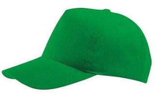 Sol's Buzz 88119 100% βαμβακερό Πεντάφυλλο καπέλο KELLY GREEN-272