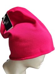 Atlantis 871 Brooklin Μακρύς Unisex Σκούφος με Ξέφτι 60% Βαμβάκι FUCHSIA-140