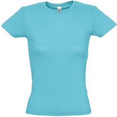 Sol's Miss 11386 Γυναικείο t-shirt Jersey 150 100% βαμβάκι 24 χρώματα ATOLL BLUE-225