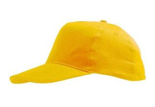 Sol's Sunny 88110 βαμβακερό 180gr Πεντάφυλλο καπέλο τζόκεϊ GOLD-301