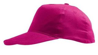 SOL'S SUNNY KIDS 88111 βαμβακερό 180GR παιδικό καπέλο τζόκεϊ FUCHSIA-140