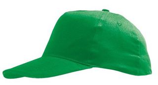 SOL'S SUNNY KIDS 88111 βαμβακερό 180GR παιδικό καπέλο τζόκεϊ KELLY GREEN-272