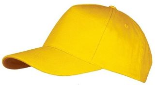 SOL'S LONG BEACH 00594 βαμβάκι 260GR Πεντάφυλλο καπέλο τζόκεϊ GOLD-301