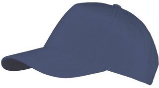 SOL'S LONG BEACH 00594 βαμβάκι 260GR Πεντάφυλλο καπέλο τζόκεϊ DENIM - 244