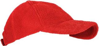 Καπέλο Χειμερινό Fleece Προσφορά Εξάφυλλο 100% Πολυέστερ RED