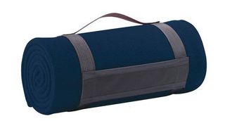 Sol's Plaid 88105 Κουβέρτα φλις 150 x 120 cm 100% πολυέστερ FRENCH NAVY-319