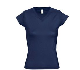 Sol's Moon 11388 Γυναικείο t-shirt Jersey 150 γρ. - 100% βαμβάκι Ringspun σεμί-πενιέ FRENCH NAVY-319