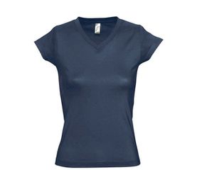 Sol's Moon 11388 Γυναικείο t-shirt Jersey 150 γρ. - 100% βαμβάκι Ringspun σεμί-πενιέ DENIM - 244