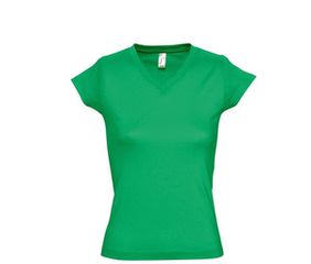 Sol's Moon 11388 Γυναικείο t-shirt Jersey 150 γρ. - 100% βαμβάκι Ringspun σεμί-πενιέ KELLY GREEN-272