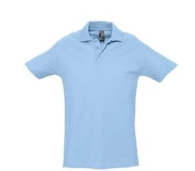 Sol's Spring II 11362 Ανδρικό πόλο πικέ 210 γρ. - 100% Bαμβάκι SKY BLUE-220