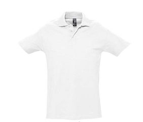 Sol's Spring II 11362 Ανδρικό πόλο πικέ 210 γρ. - 100% Bαμβάκι WHITE-102