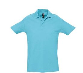 Sol's Spring II 11362 Ανδρικό πόλο πικέ 210 γρ. - 100% Bαμβάκι ATOLL BLUE-225